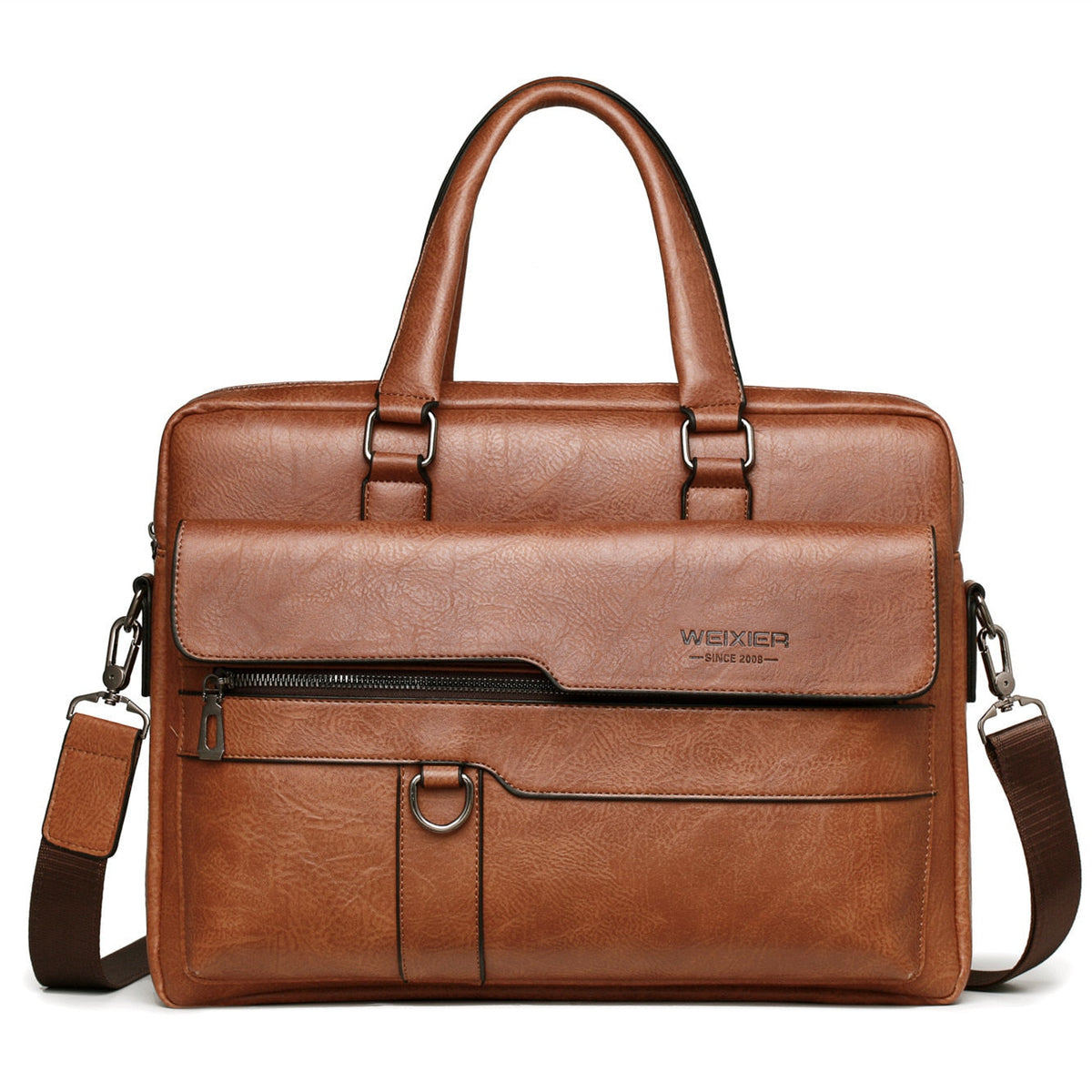 Bolsa de Cuero Genuino para Hombre Stefano Romano®