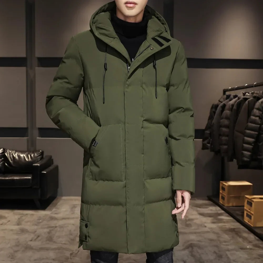 Chamarra Puffer Larga para Hombre Luca Stefano Romano®