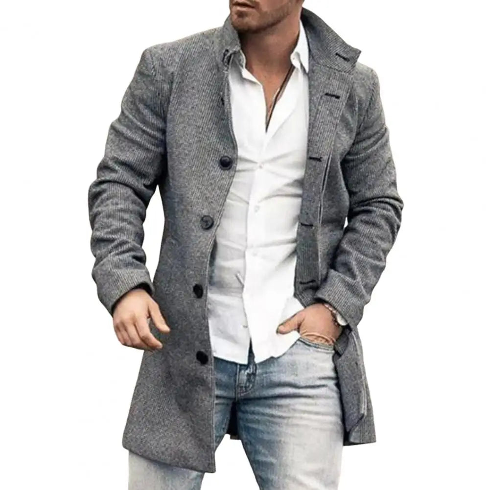 Abrigo Gris para Hombre Stefano Romano®