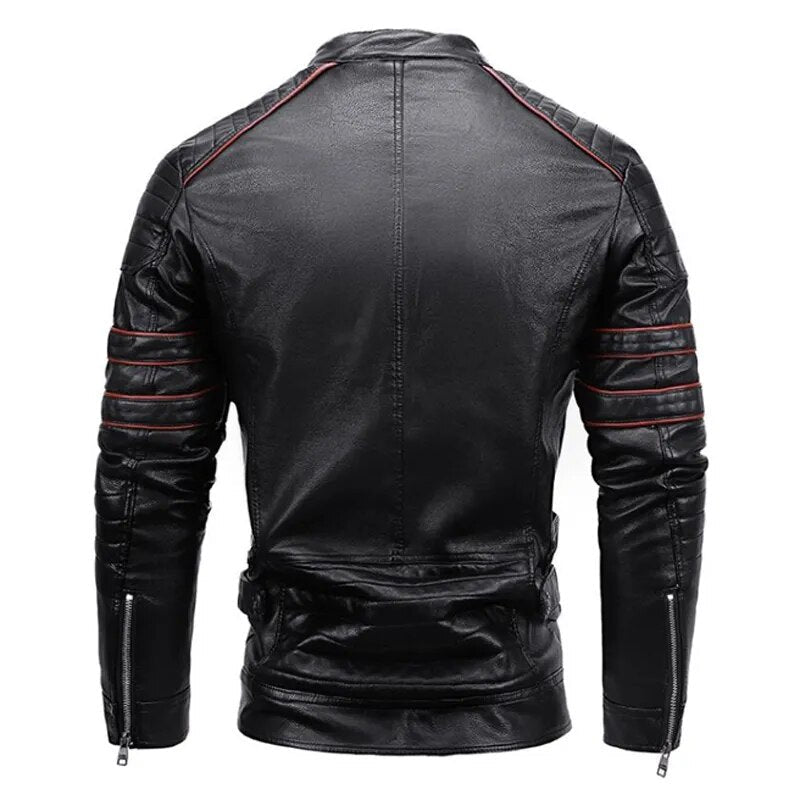 Chamarra de Cuero para Hombre Dante Stefano Romano®