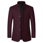 Abrigo Cuello Alto para Hombre de Diseñador Stefano Romano®
