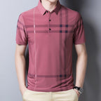 Playera Polo a Rayas para Hombre Stefano Romano®