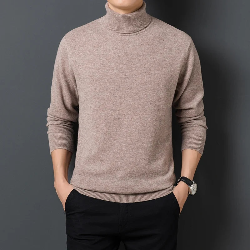 Suéter de Cuello Alto para Hombre Alessandro Stefano Romano®