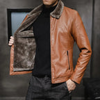 Chamarra de Cuero para Hombre Alessandro Stefano Romano®