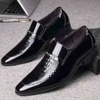 Zapato de Cuero Charolado para Hombre Marco Stefano Romano®