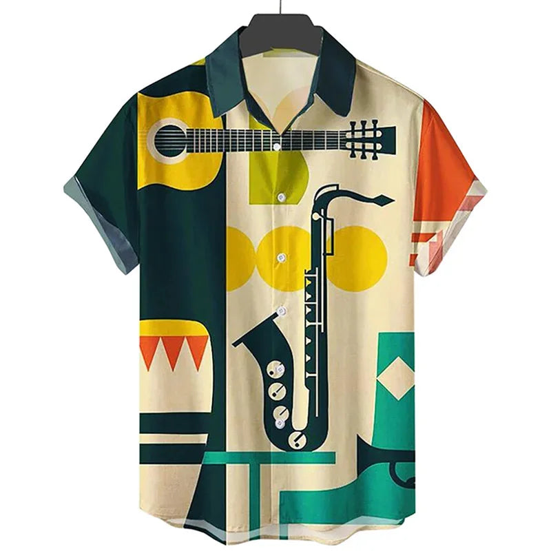 Camisa Estampada para Hombre Parma Stefano Romano®