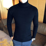 Suéter Cuello Alto Sastrería Italiana para Hombre Marco Stefano Romano®