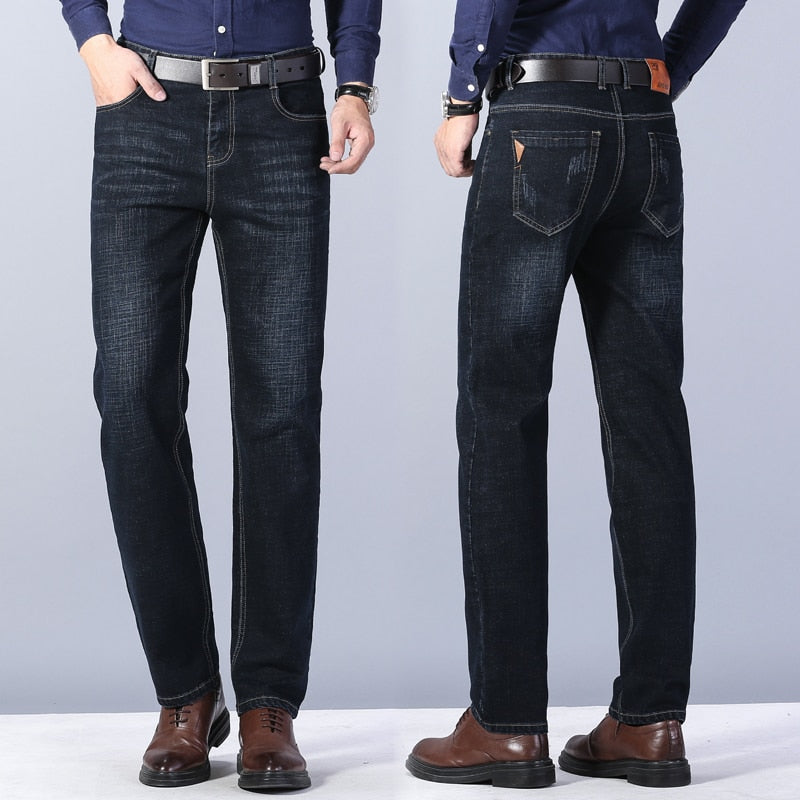 Pantalón de Mezclilla Recto para Hombre Matteo Stefano Romano®