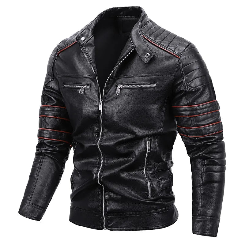 Chamarra de Cuero para Hombre Dante Stefano Romano®