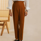 Pantalón de Vestir de Lino para Hombre Stefano Romano®
