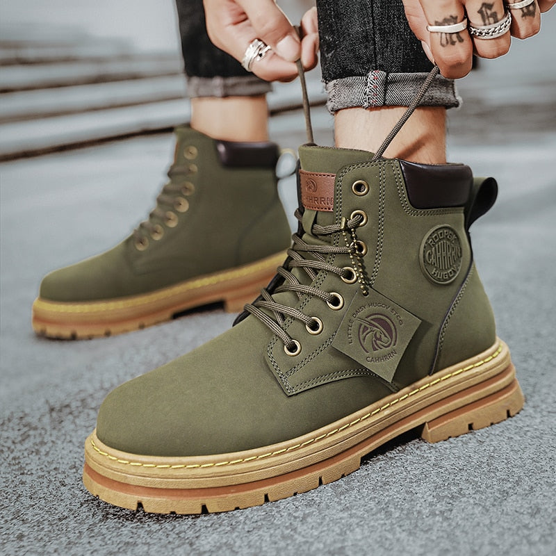 Bota de Cuero para Hombre Hugov Stefano Romano®