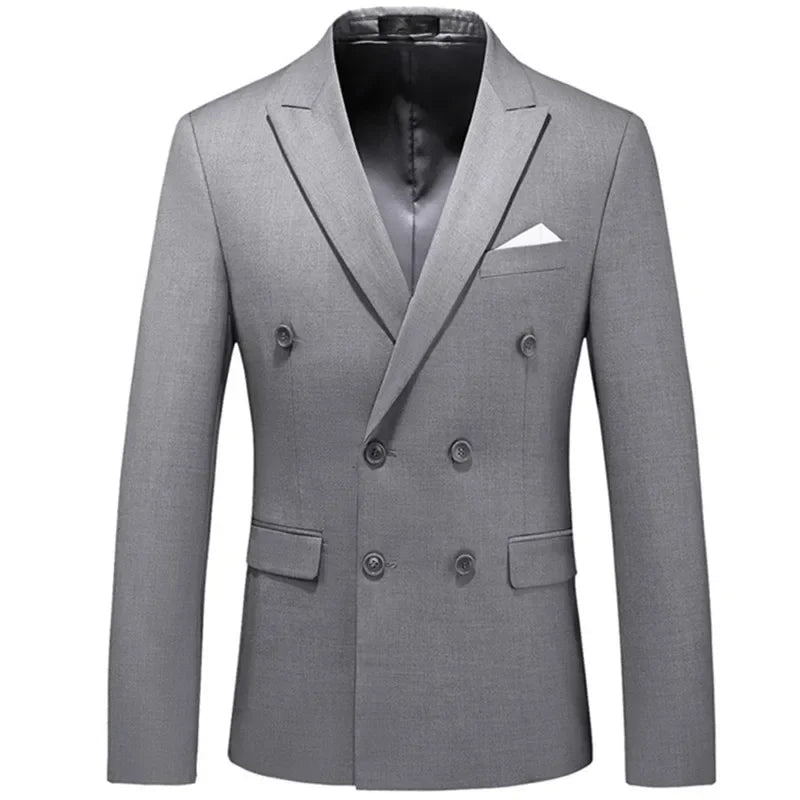 Blazer Slim Cruzado para Hombre Alessandro Stefano Romano®