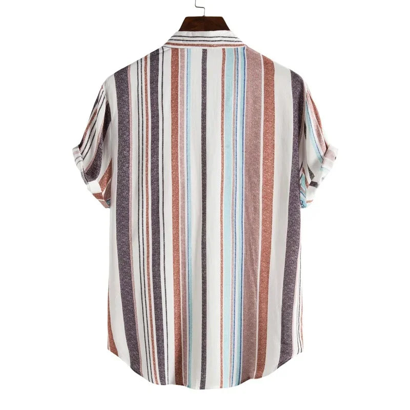 Camisa a Rayas para Hombre Icatu Stefano Romano®