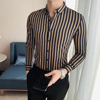 Camisa de Vestir Slim para Hombre Stefano Romano®