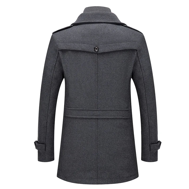 Abrigo Cuello Polo para Hombre de Diseñador Stefano Romano®