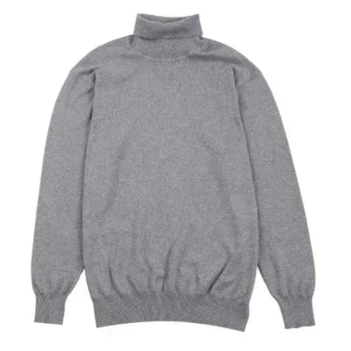 Suéter Plus Size de Cuello Alto para Hombre Stefano Romano®