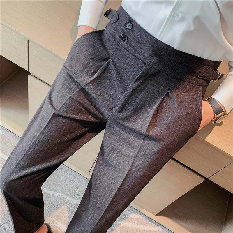 Pantalón de Vestir Slim Fit Gurkha para Hombre Antonio Stefano Romano®