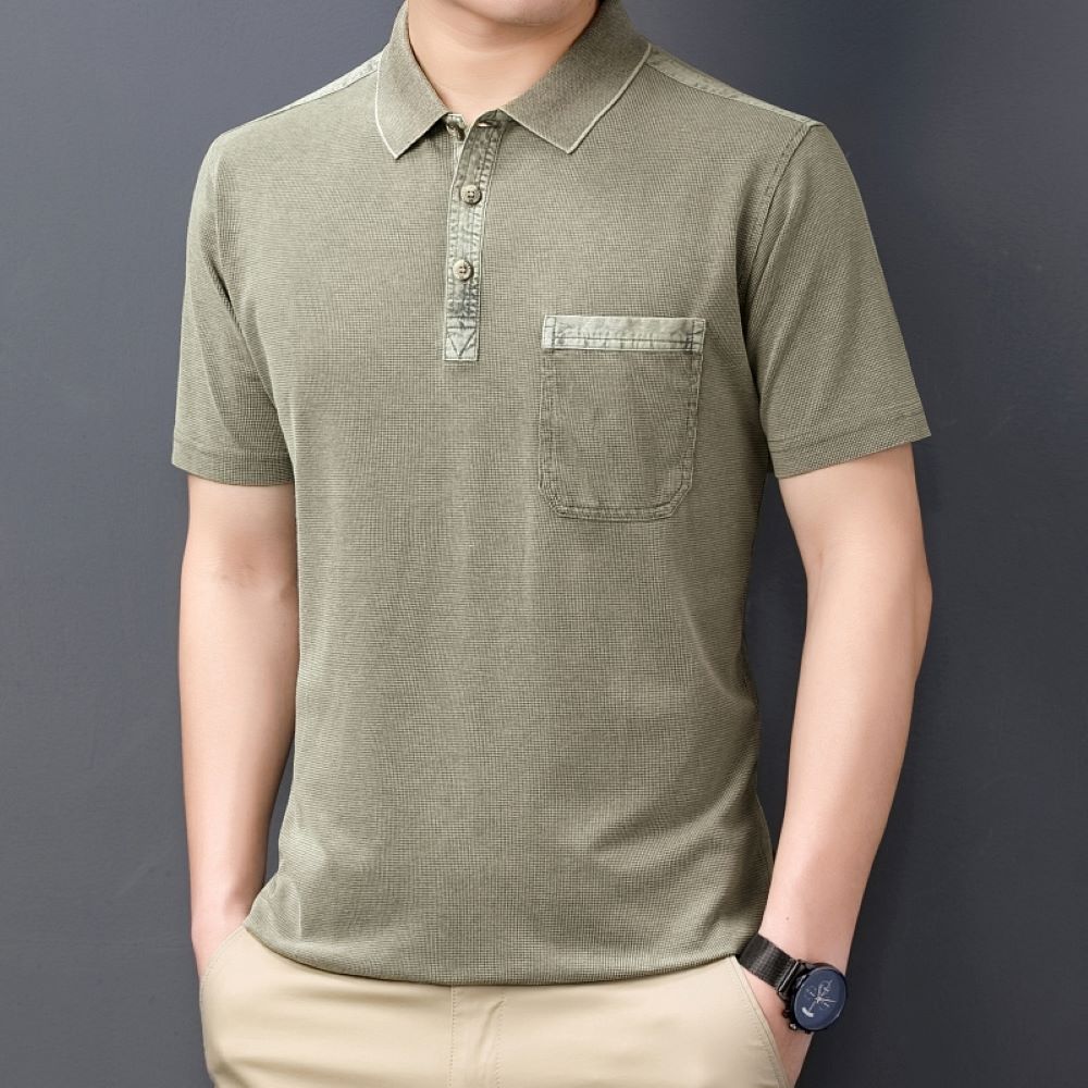 Playera Polo Cuello Polo Sport Fino Moderno para Hombre Stefano Romano®