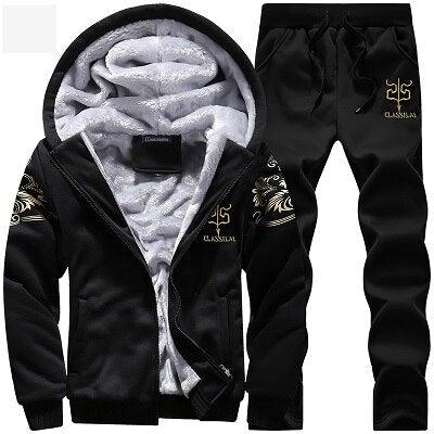 Conjunto de Sudadera de Lana para Hombre Dark Stefano Romano®