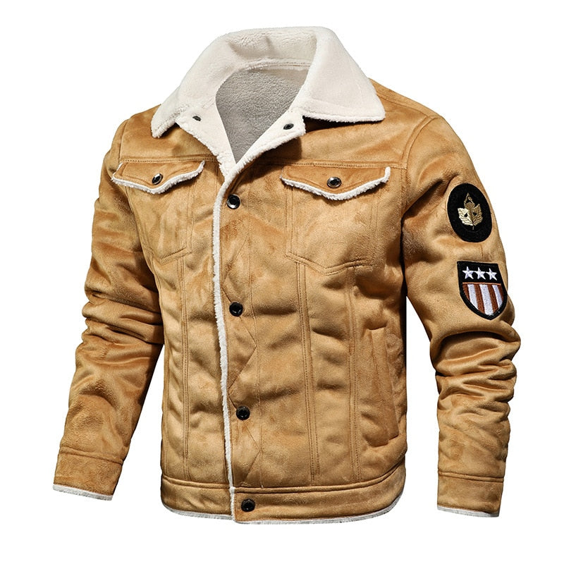 Chamarra de Cuero para Hombre Harbe Stefano Romano®