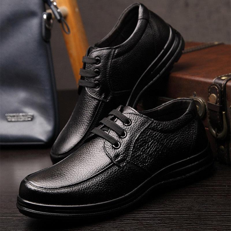 Zapato de Cuero Slim para Hombre Stefano Romano®