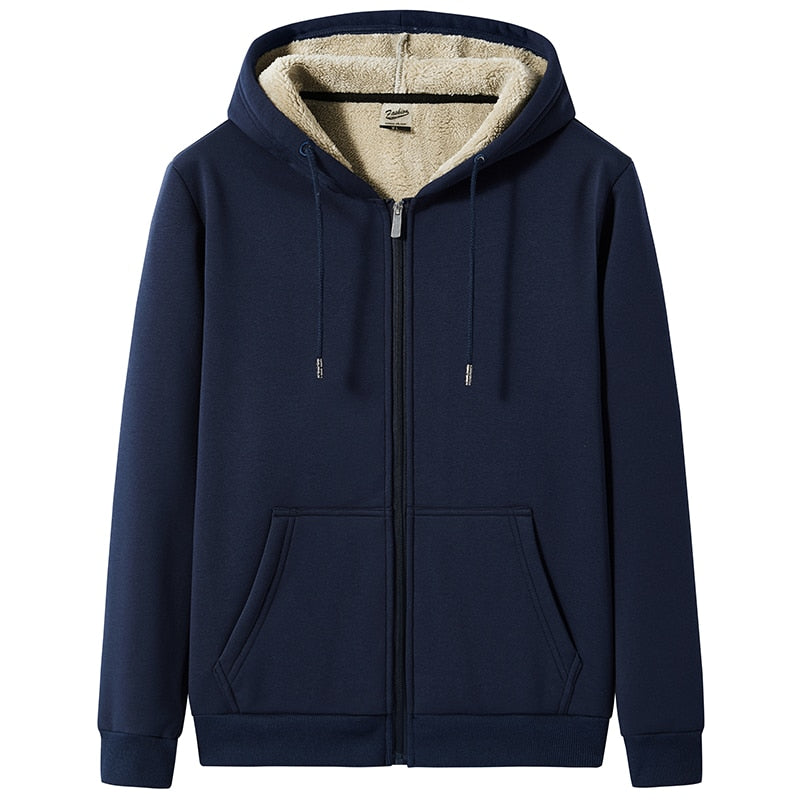 Sudadera de Lana con Capucha para Hombre Stefano Romano®