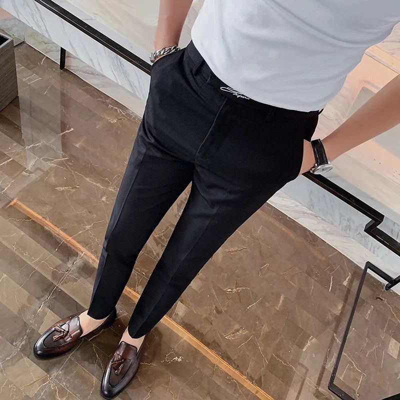 Pantalón de Vestir Slim Fit Gurkha para Hombre Luca Stefano Romano®