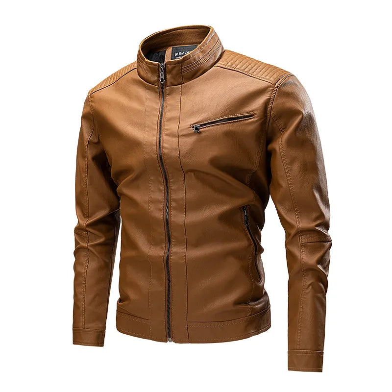 Chamarra de Cuero para Hombre Antonio Stefano Romano®