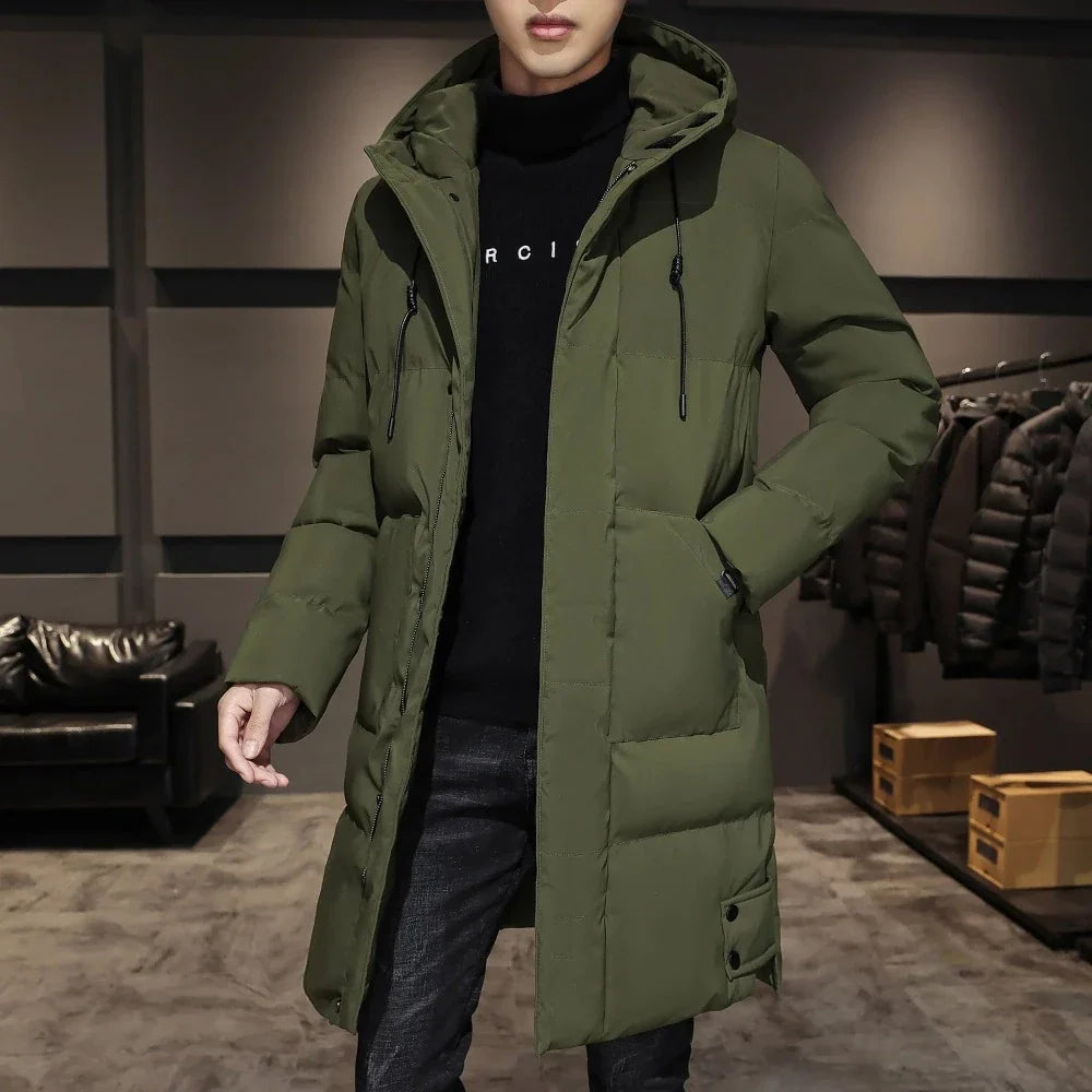 Chamarra Puffer Larga para Hombre Luca Stefano Romano®