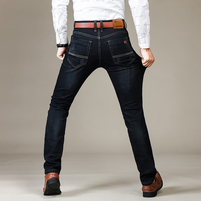 Pantalón de Mezclilla Recto para Hombre Luca Stefano Romano®