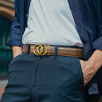 Cinturón de Cuero para Hombre Fashionis Stefano Romano®