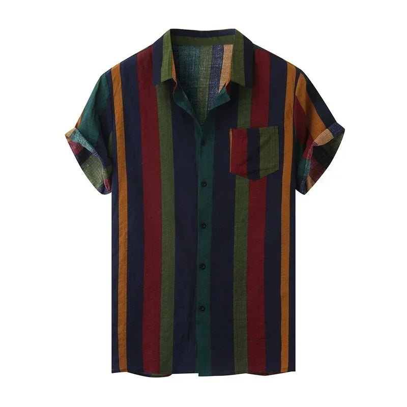 Camisa a Rayas para Hombre Trento Stefano Romano®