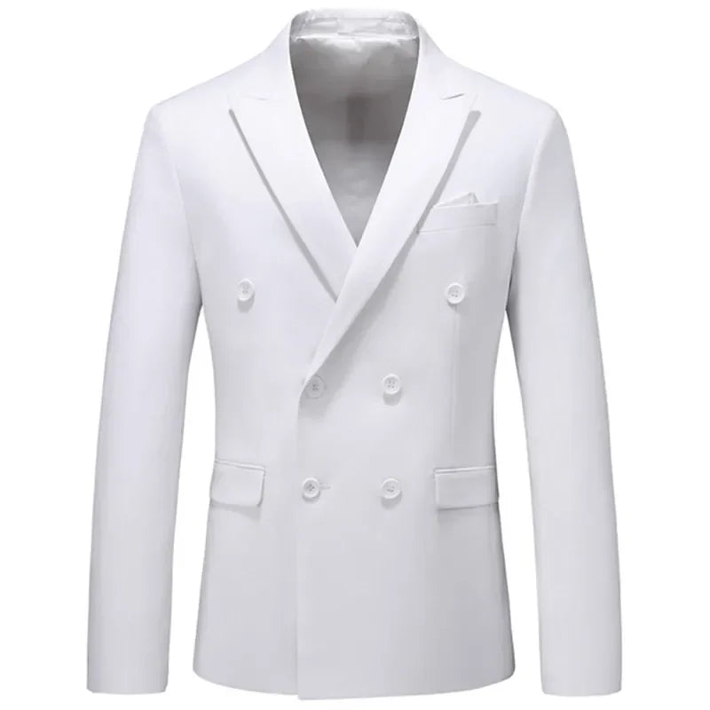 Blazer Slim Cruzado para Hombre Alessandro Stefano Romano®
