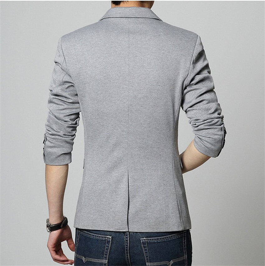 Blazer Sport Fino Moderno Algodón para Hombre Marco Stefano Romano®