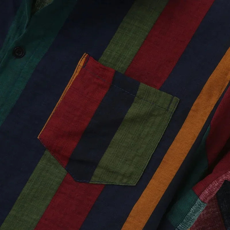 Camisa a Rayas para Hombre Trento Stefano Romano®