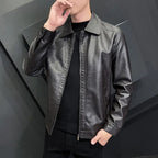 Chamarra de Cuero para Hombre Leonardo Stefano Romano®