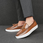 Zapato Mocasín de Cuero para Hombre Fèvre Stefano Romano®