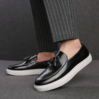 Zapato Mocasín de Cuero para Hombre Fèvre Stefano Romano®