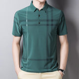 Playera Polo a Rayas para Hombre Stefano Romano®