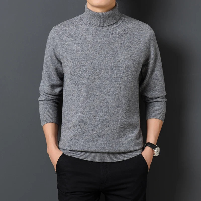Suéter de Cuello Alto para Hombre Alessandro Stefano Romano®