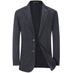 Blazer Plus Size Diseñador Poliéster para Hombre Alessandro Stefano Romano®