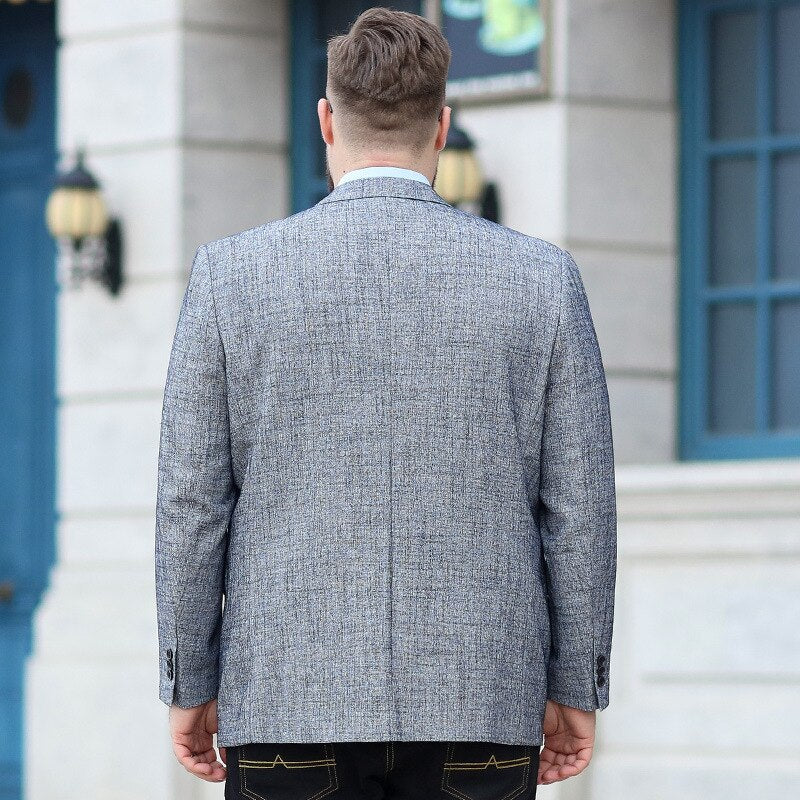 Blazer Plus Size para Hombre Uriel Stefano Romano®