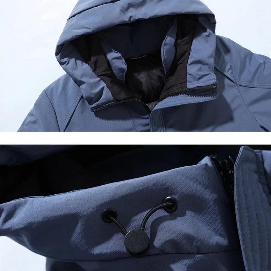 Chamarra Parka Plus Size para Hombre Stefano Romano®