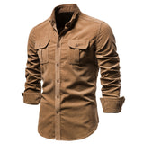 Camisa de Vestir Algodón para Hombre Stefano Romano®