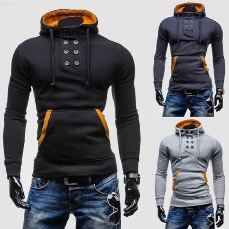 Sudadera con Capucha para Hombre Adaga Stefano Romano®
