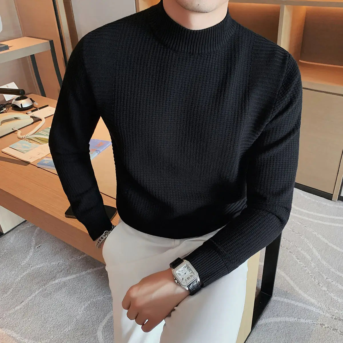 Suéter Sastrería Italiana para Hombre Alessandro Stefano Romano®