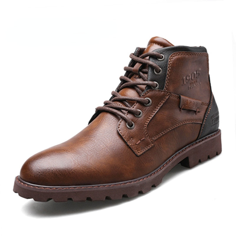 Bota de Cuero para Hombre Vitto Stefano Romano®