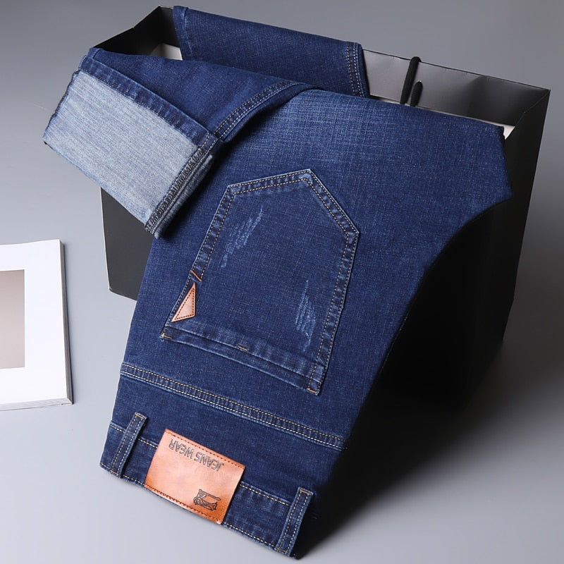 Pantalón de Mezclilla Recto para Hombre Matteo Stefano Romano®