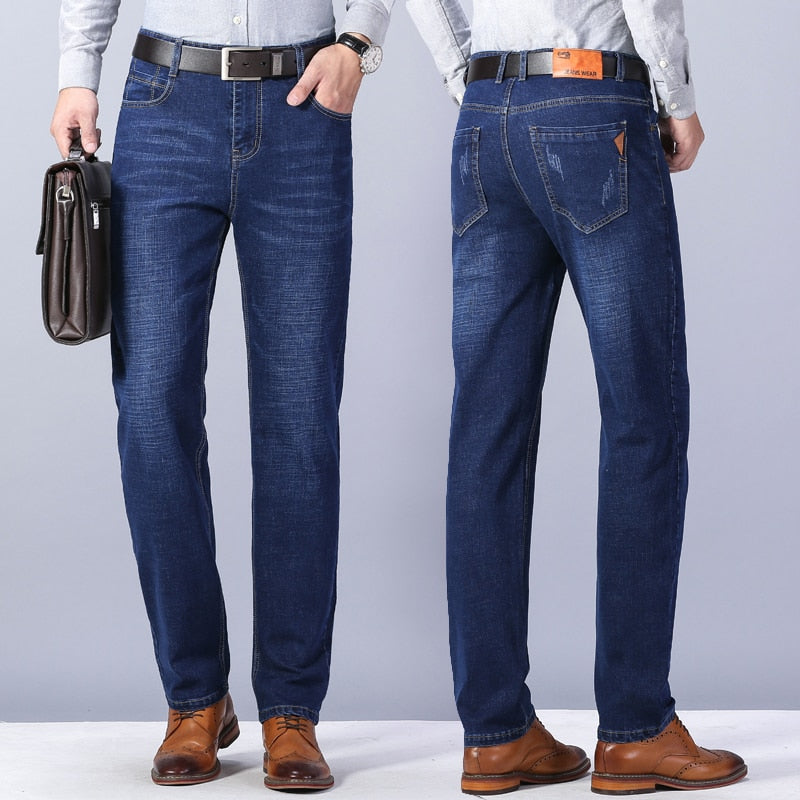 Pantalón de Mezclilla Recto para Hombre Matteo Stefano Romano®