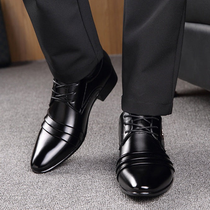 Zapato de Vestir Negro para Hombre Greta Stefano Romano®